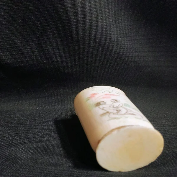 VTG Asian Ivory Erotic Snuff Bottle