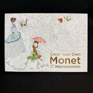 Monet Themed Coloring Book